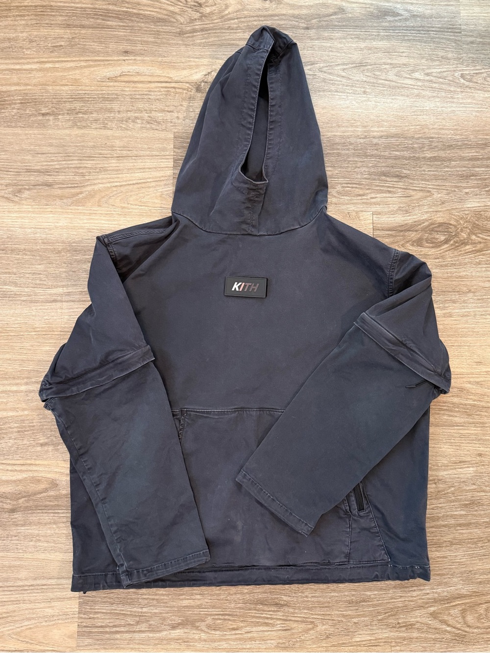 Kith Black Pullover Anorak Jacket